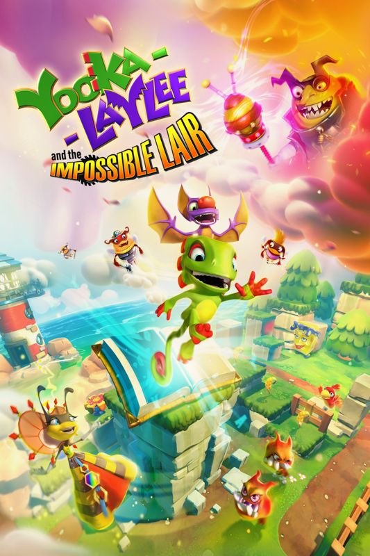Yooka-Laylee and the Impossible Lair box art for Xbox One